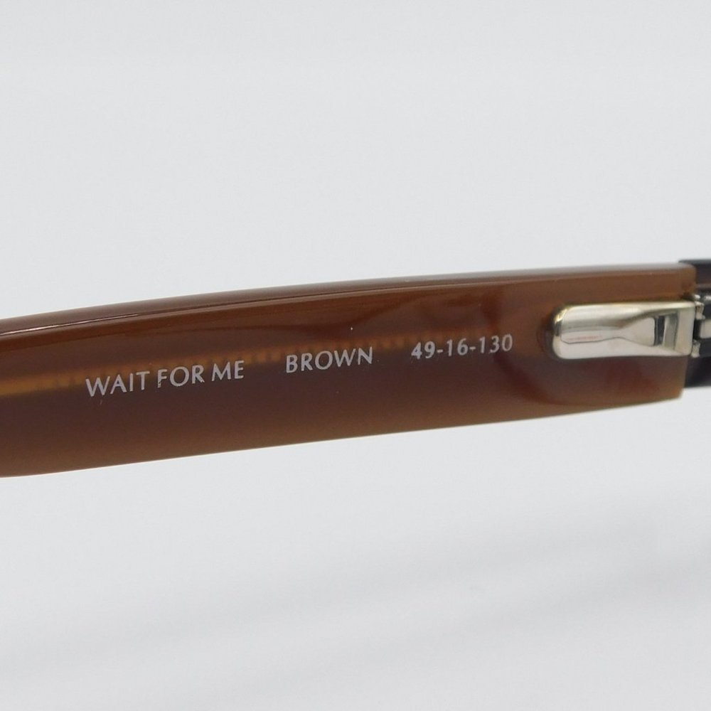 NEW CONVERSE WAIT FOR ME BROWN KIDS TEEN Rectangle EYEGLASSES FRAME 49-1… - Picture 10 of 10